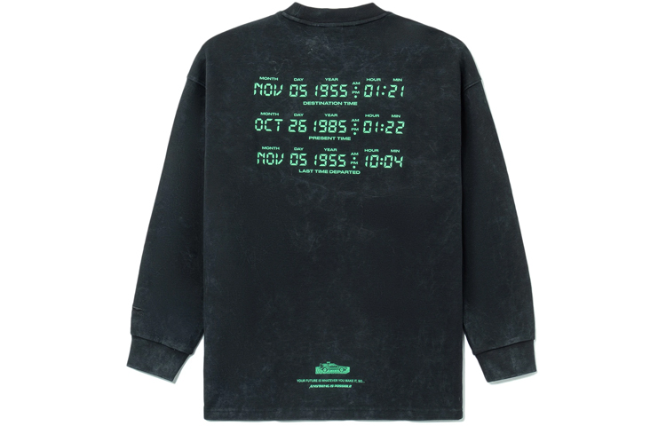Li-Ning Universal Back to the Future Pullover Sweatshirt Black () AHSR975-2