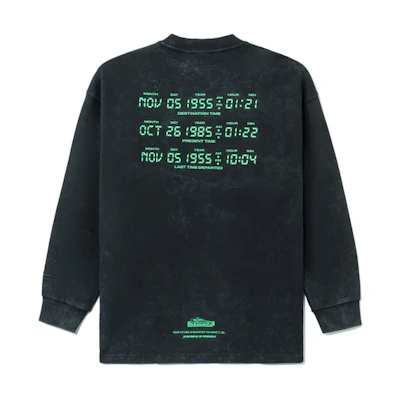 Li-Ning Universal Back to the Future Pullover Sweatshirt Black () AHSR975-2