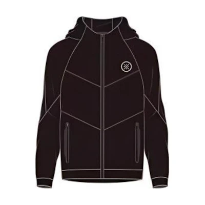 Li-Ning Wade Series Black Zip-Up Hoodie with Long Sleeves AWDT929-1