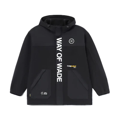 Li-Ning Wade Winter Logo Hoodie Jacket Black Fleece Casual Sportswear AFDR747-1