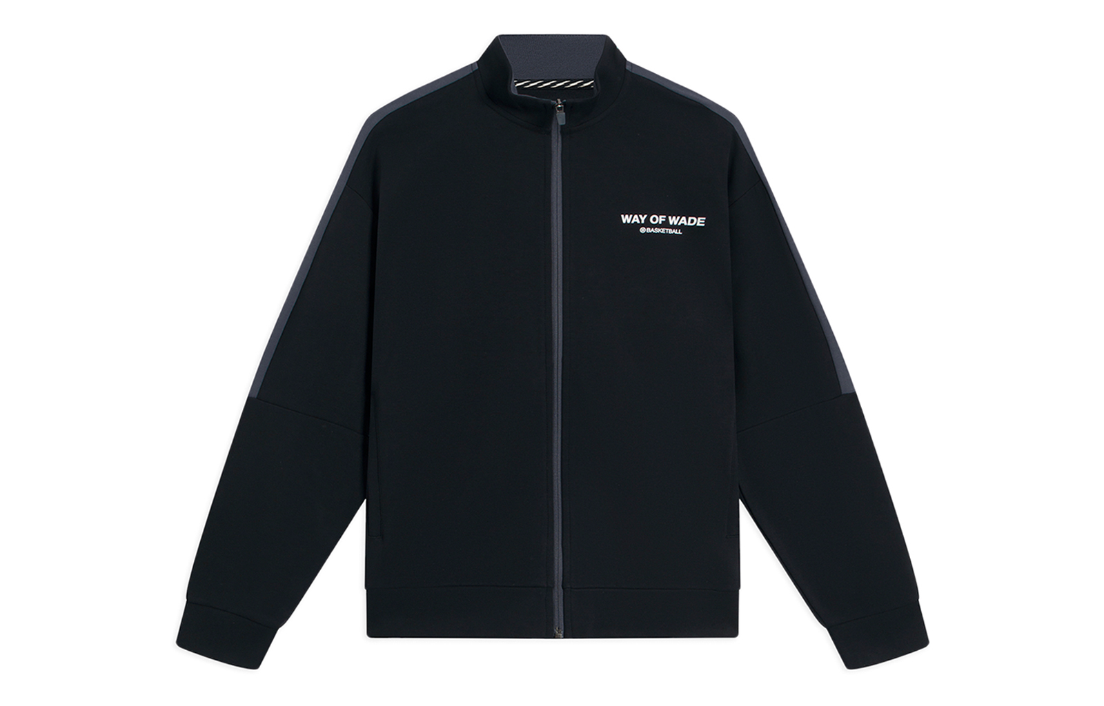 Li-Ning Way of Wade Colorblock Long Sleeve Track Jacket Black () AWDS805-1