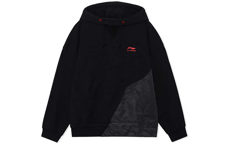Li-Ning Way of Wade Pocket Hoodie Unisex Black AWDR735-2