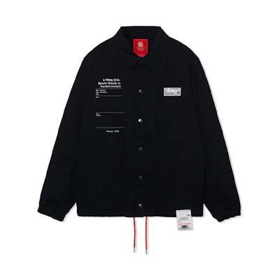 Li-Ning Way of Wade Themed Logo Print Jacket Black Menswear AJDR447-1
