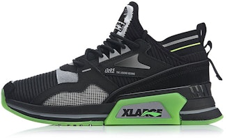 Li-Ning x X-Large Stylish Shoes 'Black Neon' AGLP095-2 Li-Ning x X-Large Stylish Shoes 'Black Neon' AGLP095-2