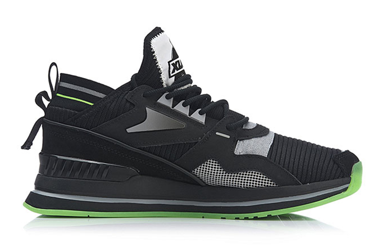 Order Zapatillas Estilosas Li-Ning x X-Large 'Negro Neón' AGLP095-2