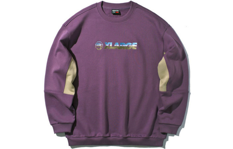 Li-Ning XLARGE Purple Jam Pullover Sweatshirt ( Loose Fit) AWEP031-2