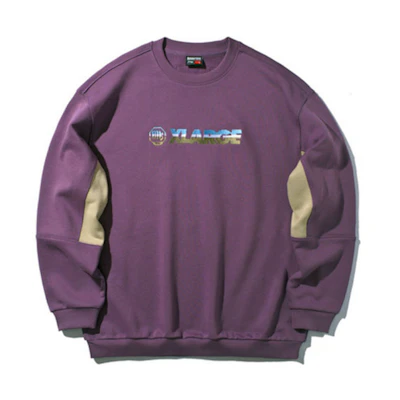 Li-Ning XLARGE Purple Jam Pullover Sweatshirt ( Loose Fit) AWEP031-2