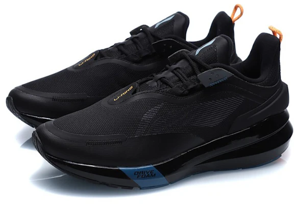 Li-Ning XingYao Shield ''Pure Black'' Sneakers Zwart ARHQ129-3 Lookbook Li-Ning XingYao Shield ''Pure Black'' Sneakers Zwart ARHQ129-3