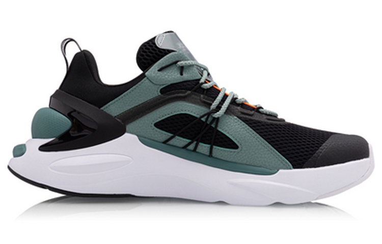 Order Li-Ning XinHuo Sport Vrijetijdsschoenen ''Zwart Groen'' AGLQ059-6