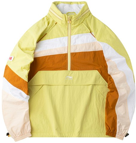 li-ning-yellow-colorblock-half-zip-packable-hooded-jacket-afdq-379-3