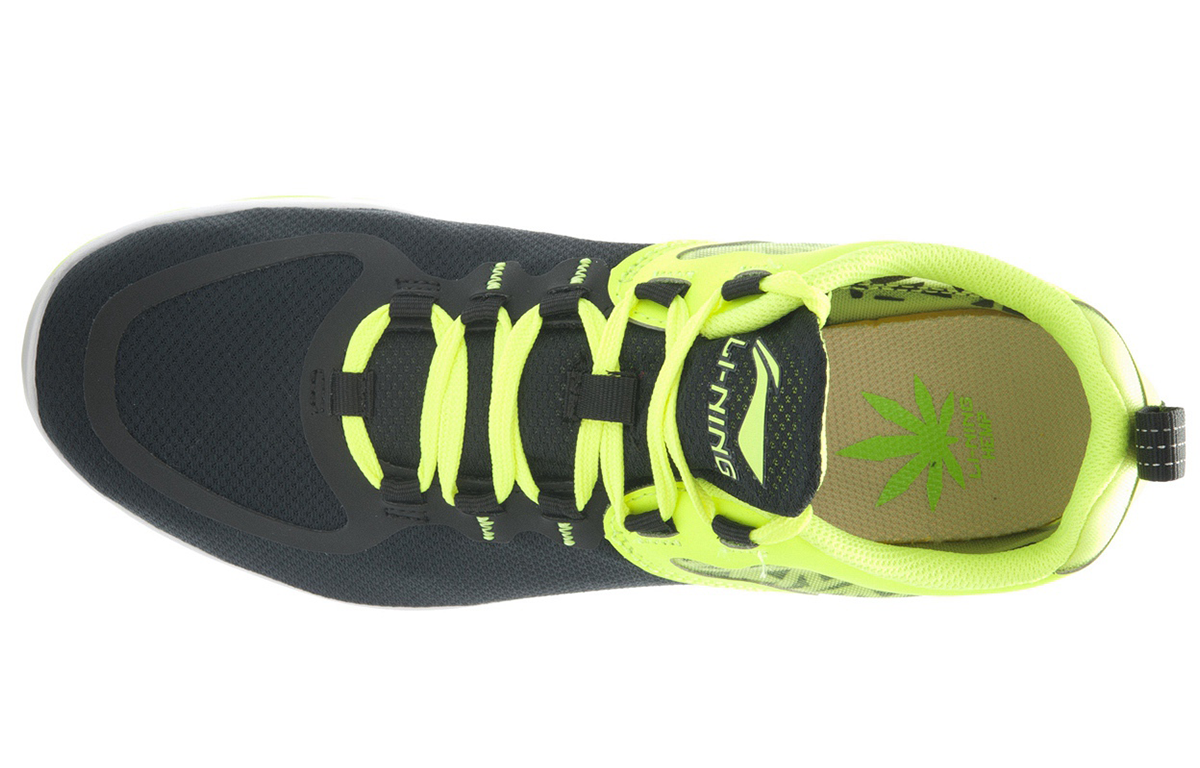 Lookbook 李寧 逸材 ライトランニング 黒黄 (Lining Yicai Raitoranning Kuroki) ARBK007-3