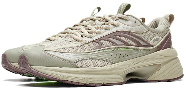 Li-Ning Yixing 'Beige' Sepatu Olahraga Pria AGCT235-5 Lookbook Li-Ning Yixing 'Beige' Sepatu Olahraga Pria AGCT235-5
