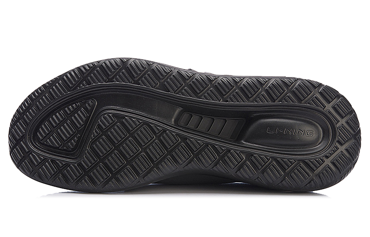 Purchase Li-Ning Yixing 'Black Shock-Absorbing' Kasut Penyerapan Kejutan Hitam AGLN025-4