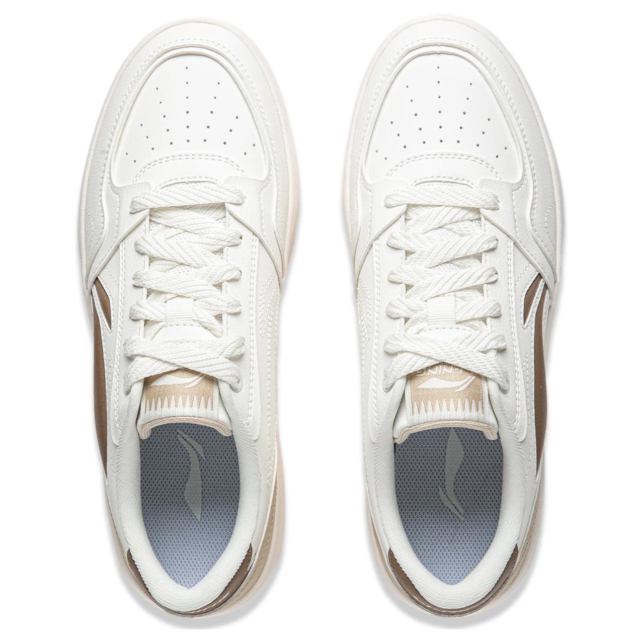 Lookbook 李寧 ユー バオ 2 'ホワイト ブラウン' AGCU111-2 AGCU111-2