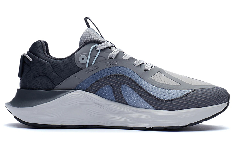 Order Li-Ning Yu Feng Low 'Shadow Grey' Abu-Abu Bayangan ARSR033-4