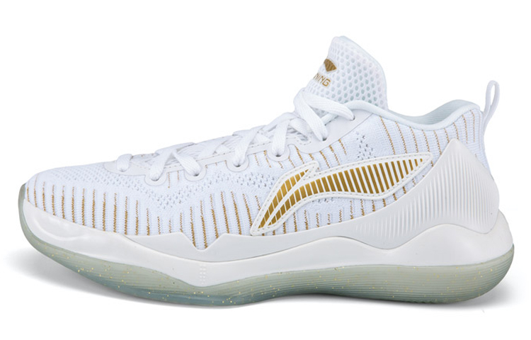 Li-Ning Yu Shuai 11 'CBA PE White Gold' ABAM107-W