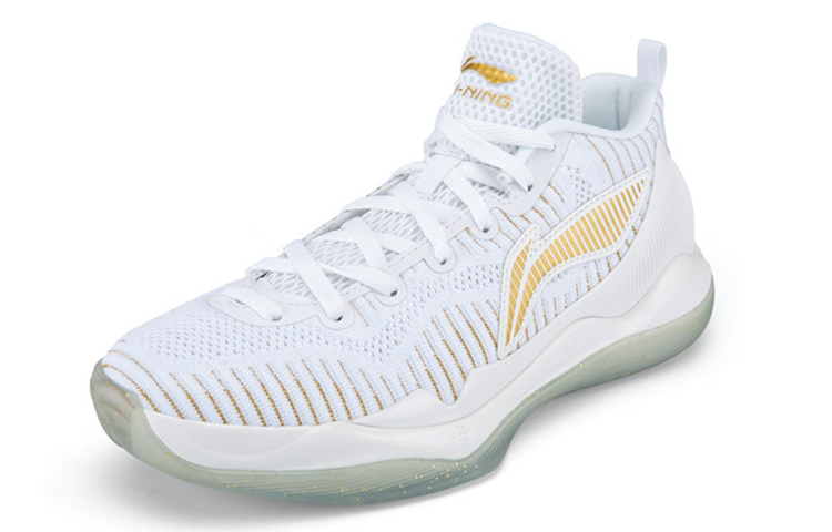Lookbook Li-Ning Yu Shuai 11 'CBA PE White Gold' ABAM107-W