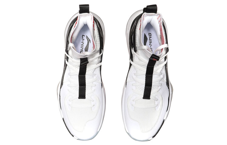 Lookbook Li-Ning Yu Shuai 11 High 'Black White Red' APAB055-1