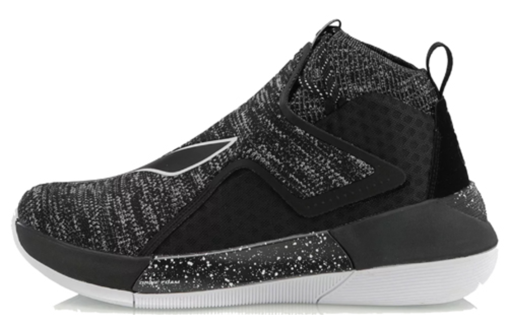Li-Ning Yu Shuai 12 'Black White High-Top' ABAN025-3