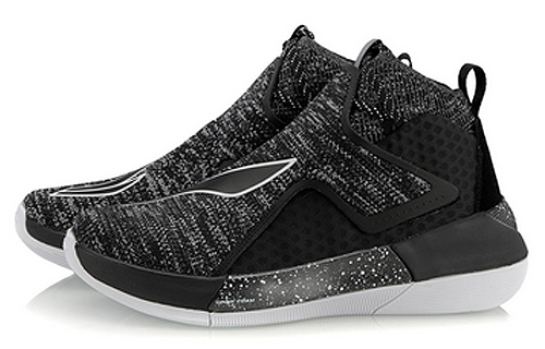 Lookbook 李宁 驭帅 12 防滑轻便 高筒 籃球鞋 男款 黑白