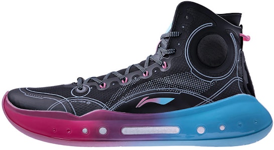 李宁御帅14䨻高帮篮球职业比赛鞋 迈阿密黑/蓝/粉 ABAQ033-23 Buy 李宁御帅14䨻高帮篮球职业比赛鞋 迈阿密黑/蓝/粉 ABAQ033-23