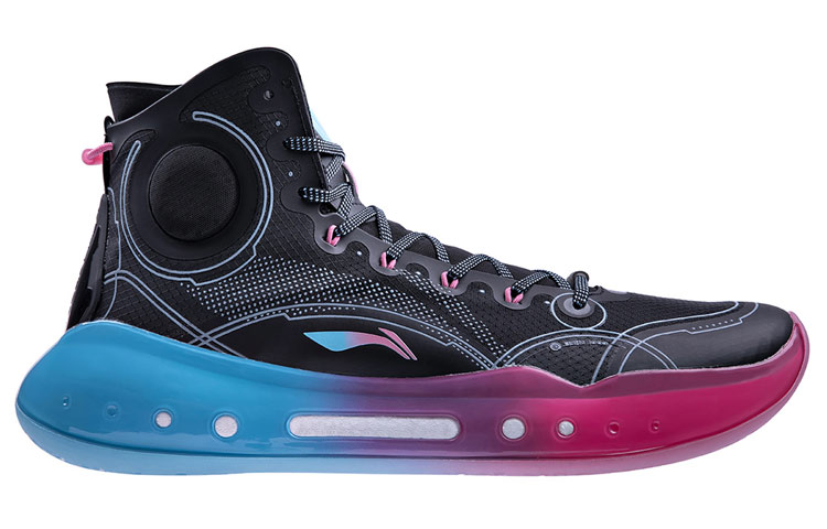 Order Li-Ning Yu Shuai 14 Beng Kasut Bola Keranjang Profesional Hitam/Biru/Merah Jambu ABAQ033-23