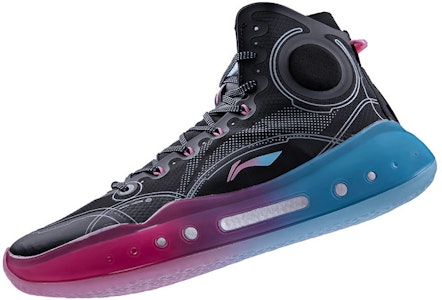 李宁御帅14䨻高帮篮球职业比赛鞋 迈阿密黑/蓝/粉 ABAQ033-23 Lookbook 李宁御帅14䨻高帮篮球职业比赛鞋 迈阿密黑/蓝/粉 ABAQ033-23
