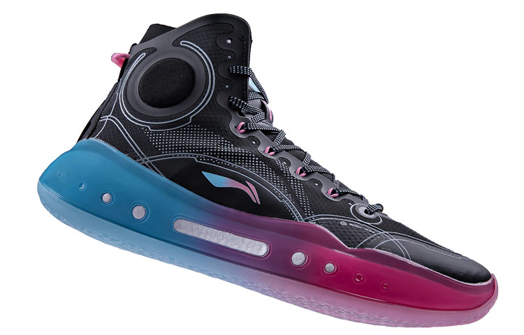 Shop Li-Ning Yu Shuai 14 Beng Kasut Bola Keranjang Profesional Hitam/Biru/Merah Jambu ABAQ033-23