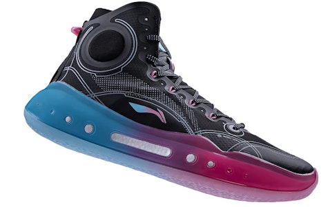 李宁御帅14䨻高帮篮球职业比赛鞋 迈阿密黑/蓝/粉 ABAQ033-23 Shop 李宁御帅14䨻高帮篮球职业比赛鞋 迈阿密黑/蓝/粉 ABAQ033-23