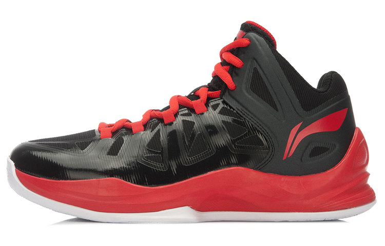 Li-Ning Yu Shuai High 'Black Red' ABPL003-6