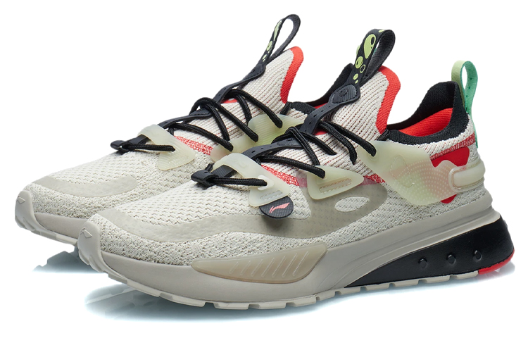 Lookbook Li-Ning Yu Shuai Low 'Putih Kelabu' AGLR189-1