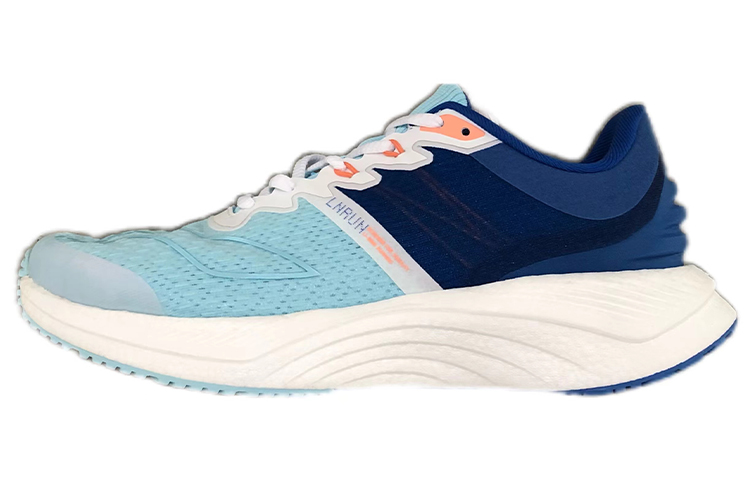 Buy LiNing李寧 越影䨻織物透氣減震防滑耐磨低幫跑步鞋 男款 藍白