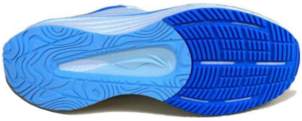 LiNing李寧 越影 減震防滑耐磨 低筒 跑步鞋 白藍 Lookbook LiNing李寧 越影 減震防滑耐磨 低筒 跑步鞋 白藍