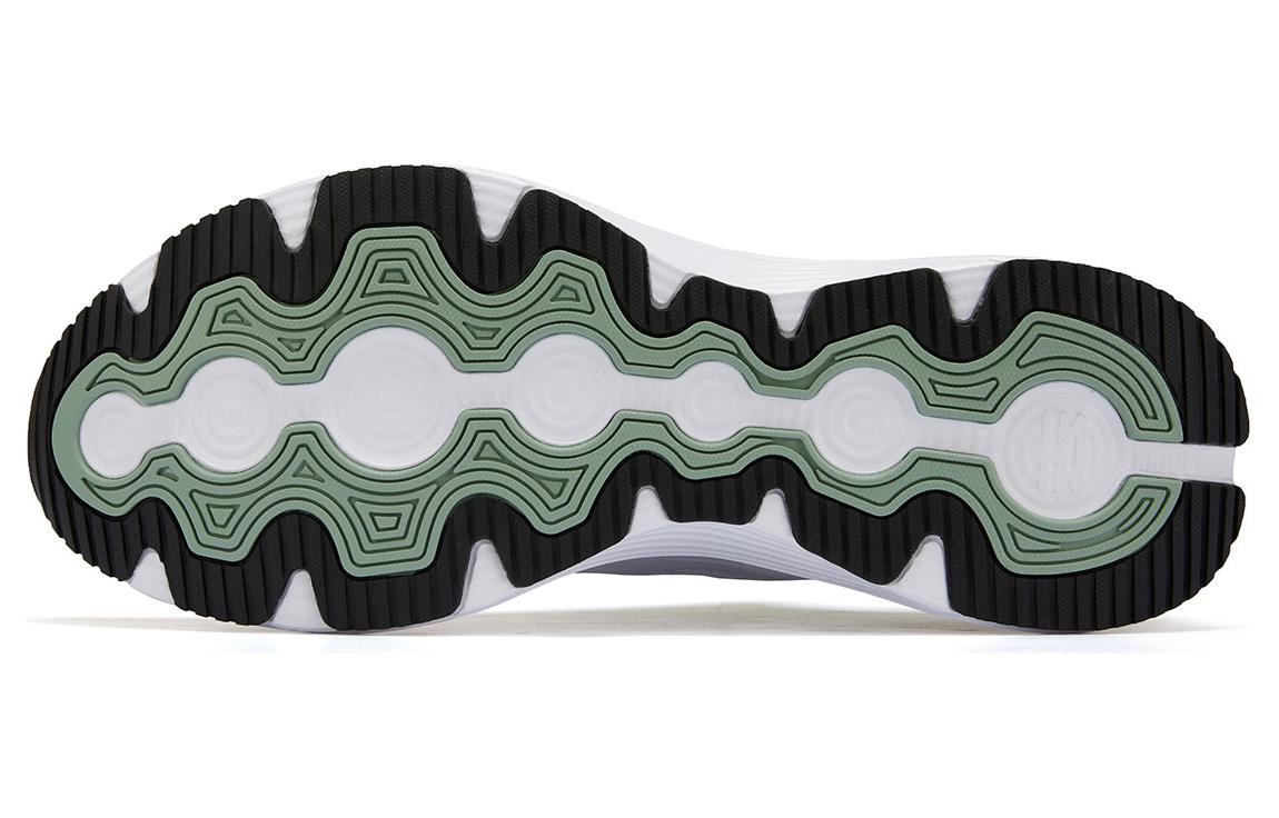 Shop LiNing 李寧 越影3.0 簡約配搭 耐磨透氣 低筒 跑步鞋 男款 白綠