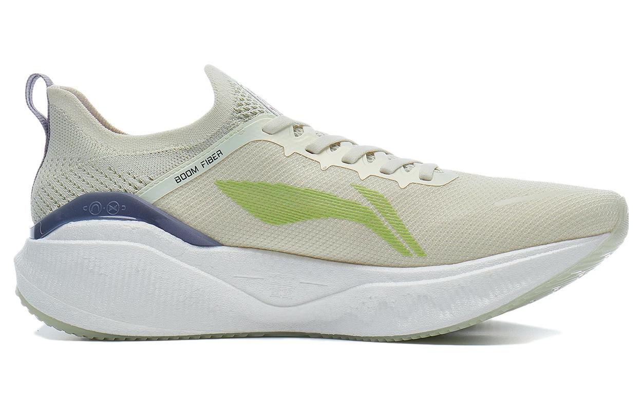 Order LiNing李寧 越影3.0 pro 圓頭繫帶 厚底輕便 減震耐磨 低筒 跑步鞋 男款 綠色