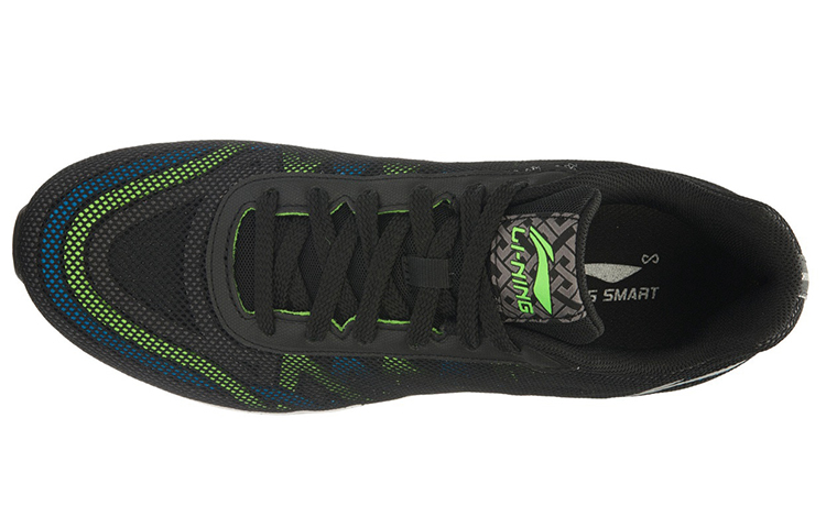 Lookbook Li-Ning YUN 3 V2 ''Zwart Blauw Groen'' ARHL011-4