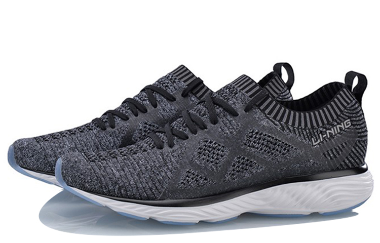 Lookbook Li-Ning YUN 3e Generatie ''Grijs Zwart'' ARHN023-2
