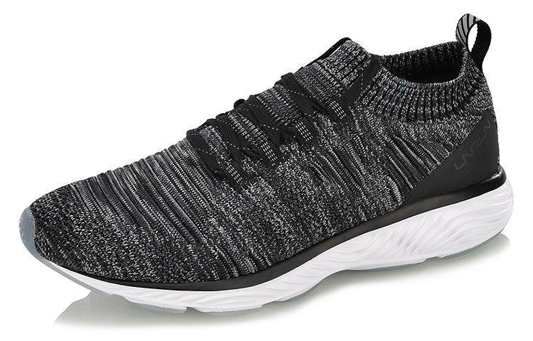 Order Li-Ning YUN ''Noir Gris Baskets Basses Running'' ARHM133-1