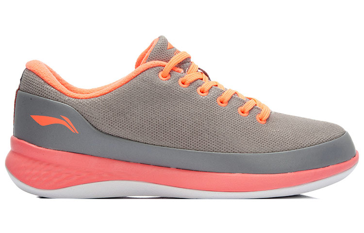 Order Li-Ning Yun Cushion Comfort Hardloopschoenen ''Grijs Oranje'' ACGJ052-2