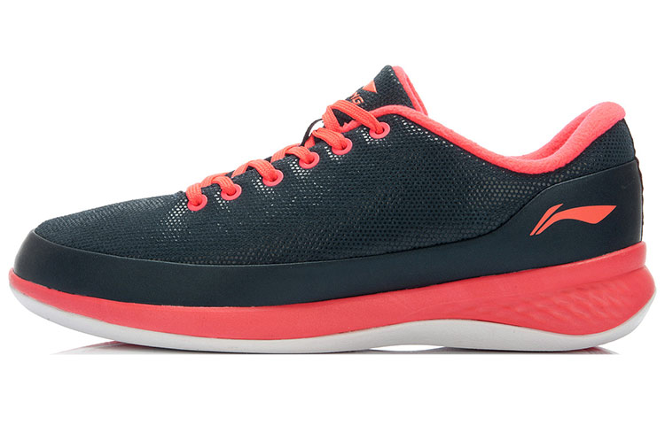 Li-Ning Yun Cushion Comfort Running Shoes 'Black Red' ACGJ052-1