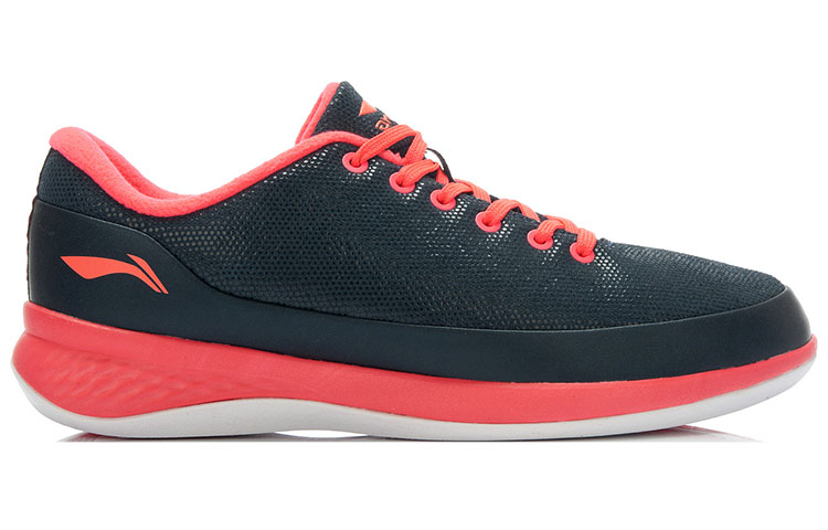 Order Li-Ning Yun Chaussures Running Confort Coussin ''Noir Rouge'' ACGJ052-1