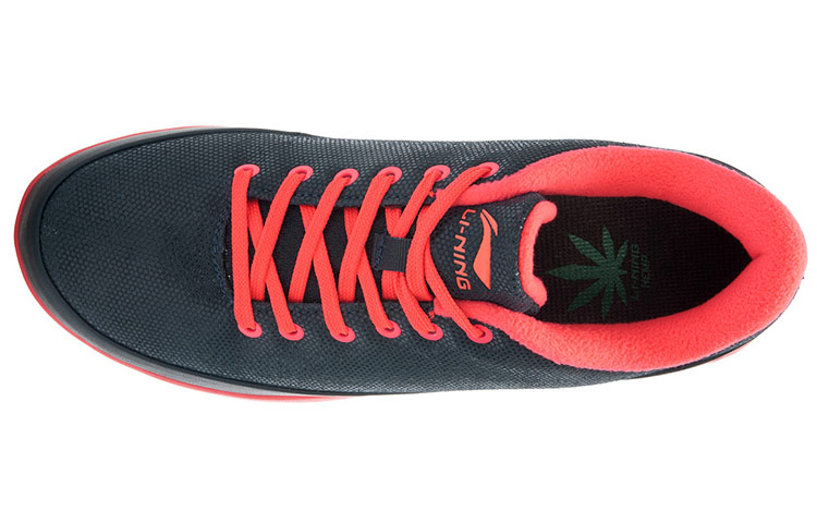 Shop Li-Ning Yun Chaussures Running Confort Coussin ''Noir Rouge'' ACGJ052-1
