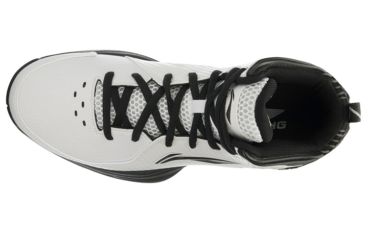 Lookbook Li-Ning YUN High-Top ''Weiß Schwarz'' ABPL027-4