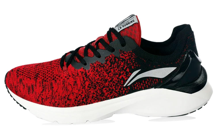Li-Ning Yun Que Knit Low-Top Running 'Red Black' ARHQ159-NV