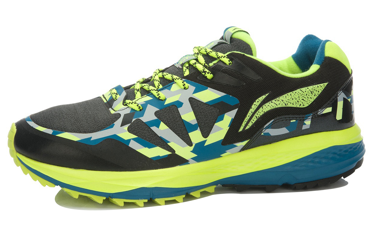 Order Li-Ning YUN Tweede Generatie ''Zwart Blauw Groen'' ARHK075-5