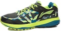 Order Li-Ning YUN Generasi Kedua 'Hitam Biru Hijau' ARHK075-5