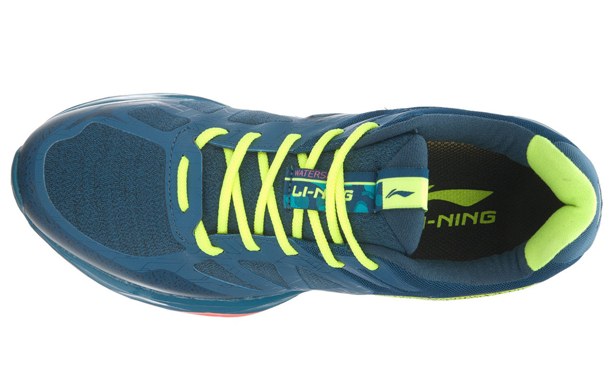 Lookbook Li-Ning Yun Tweede Generatie ''Blauw Groen'' ARHL075-1