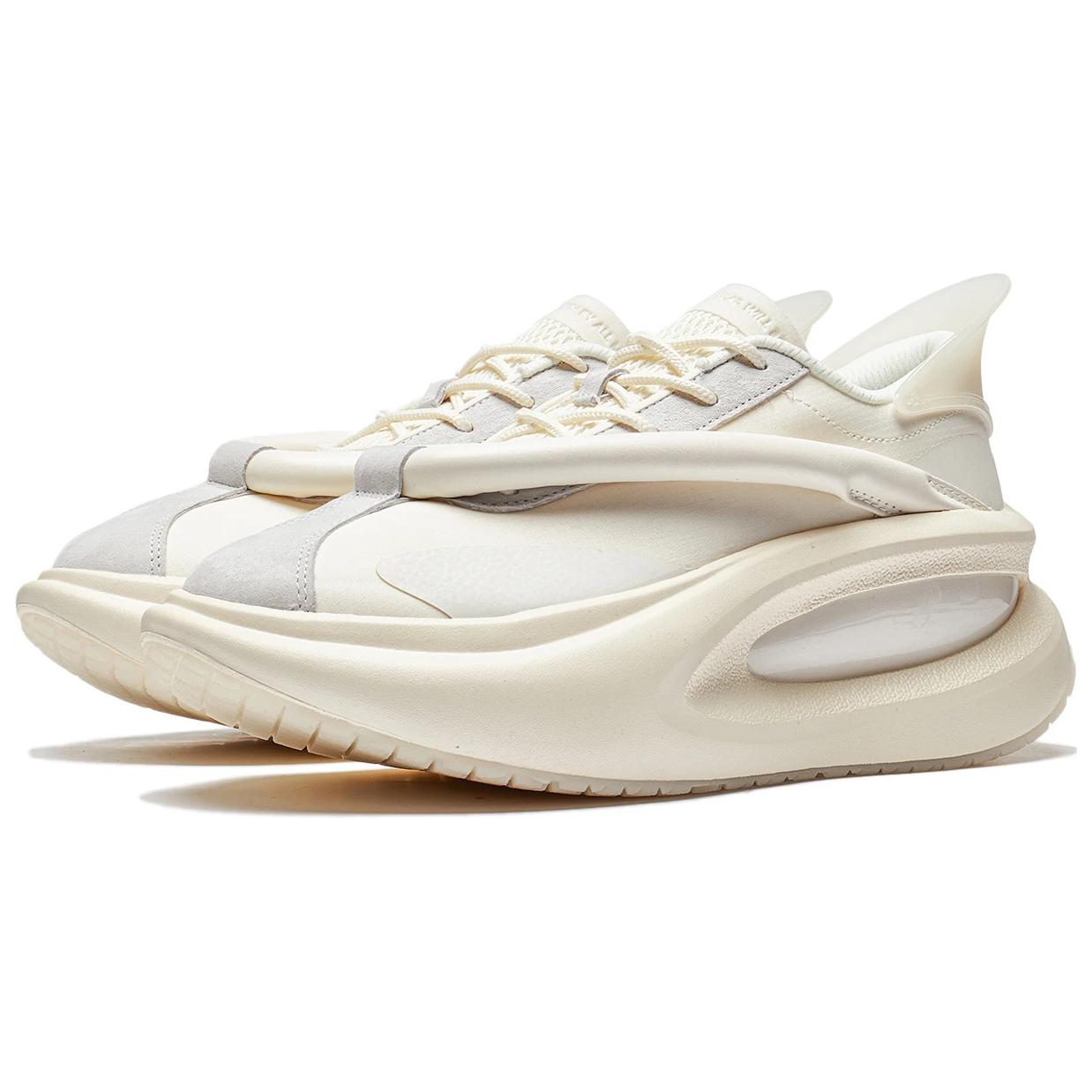 Lookbook Li-Ning Yun You Ocra Low 'Beige' Sepatu Sneaker Pria Beige AZGT013-1