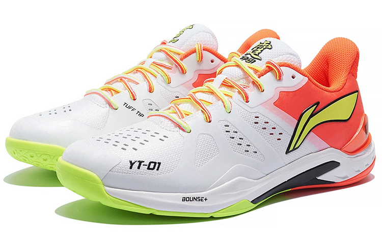 Lookbook Li-Ning YunTing 'Blanco Naranja Verde' AYAS028-4