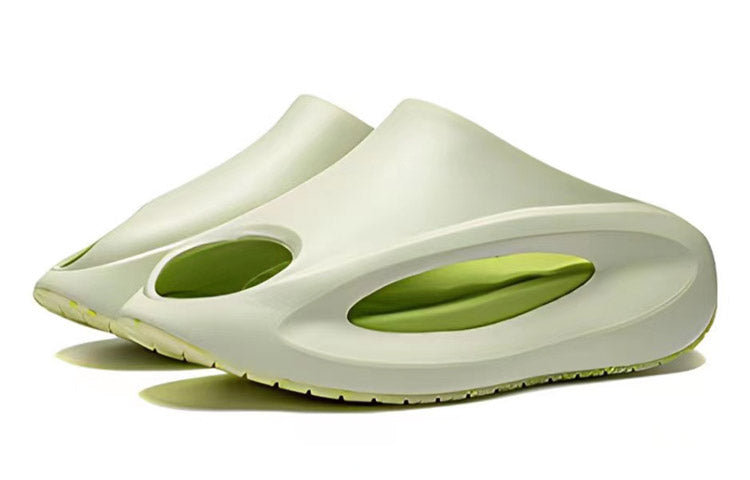 Order 中國李寧 雲遊Slay 回彈潮流涼拖鞋 男女同款 淡果綠